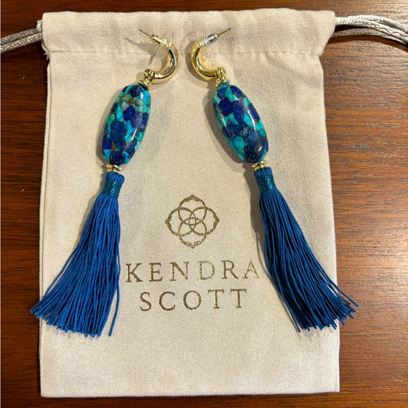 Kendra Scott Insley Tassel Statement Earrings - Picture 2 of 2